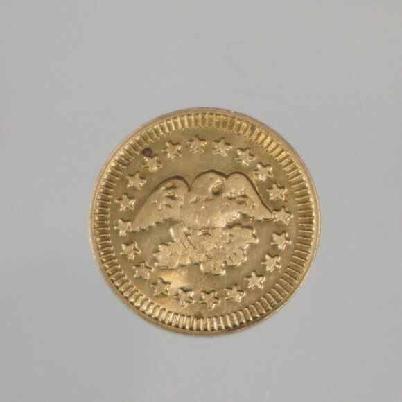 Vintage 5 Token Coin Lot Guardian Angel Eagle Stars Belmont Park Sawgrass Lanes - Picture 7 of 13